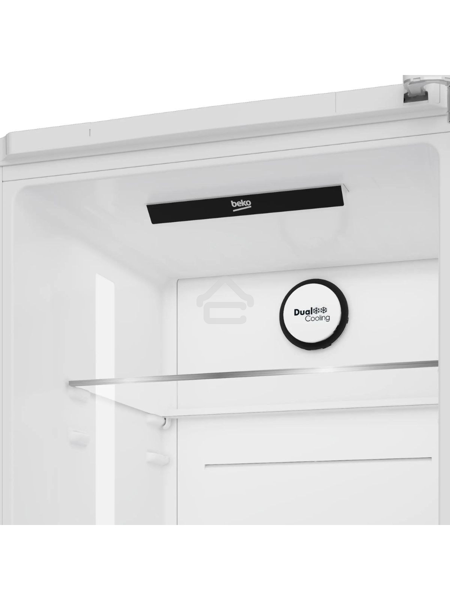 Холодильник Beko B3RCNK362HW белый двухкамерный 220/100л морозилка снизу
