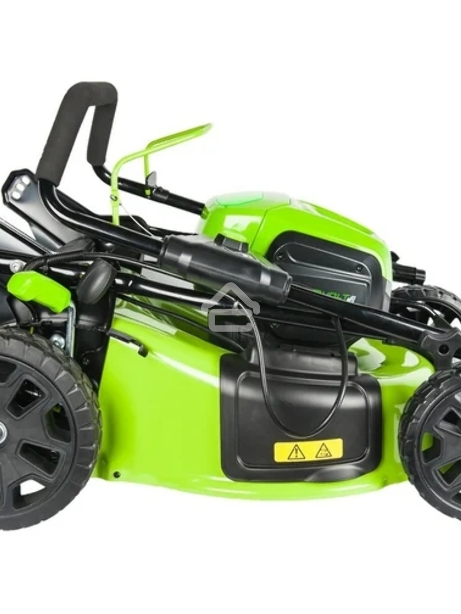 Газонокосилка аккумуляторная  GreenWorks GD60LM46HPK4, 60V, 46 см, бесщеточная, с 1хАКБ 4 А.ч. и ЗУ (2502807UB)