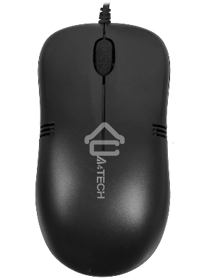 Мышь проводная A4Tech OP-560NUS черный, 1200 dpi, USB, кнопки - 3