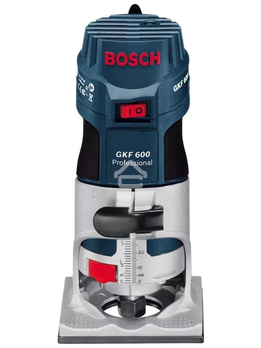 Фрезер универсальный Bosch GKF 600 Professional 060160A100 600 Вт, 33000 об/мин, 1,5 кг