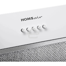 Вытяжка встраиваемая HOMSair Fleet 60 белый, 59.8 см, 520 куб. м/ч, 50 дБ