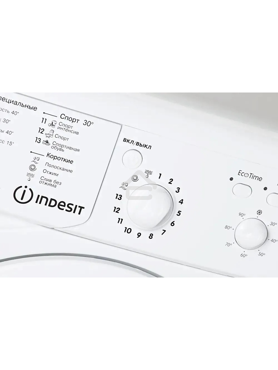Стиральная машина Indesit IWUB 4085 (CIS) белый, загр. фронтальная макс.: 4 кг 800 об/мин класс: А