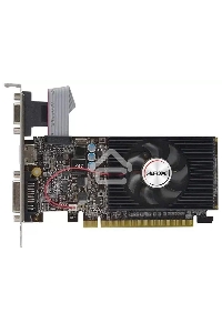 Видеокарта AFOX GT610 1GB LP DDR3 64BIT DVI HDMI VGA SINGLE FAN RTL