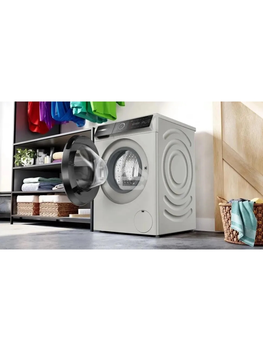 Стиральная машина Bosch 8-Series WGB2560XME серый, загрузка фронтальная 10 кг, 1600 об/мин., класс: А