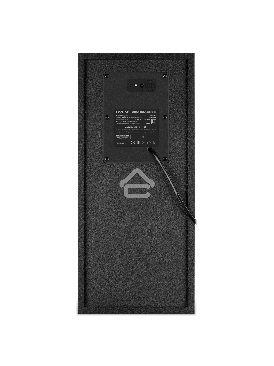 Саундбар SVEN SB-2400DD черный (Dolby Digital Plus, 2х80 + 240 Вт, Bluetooth, ПДУ, USB)