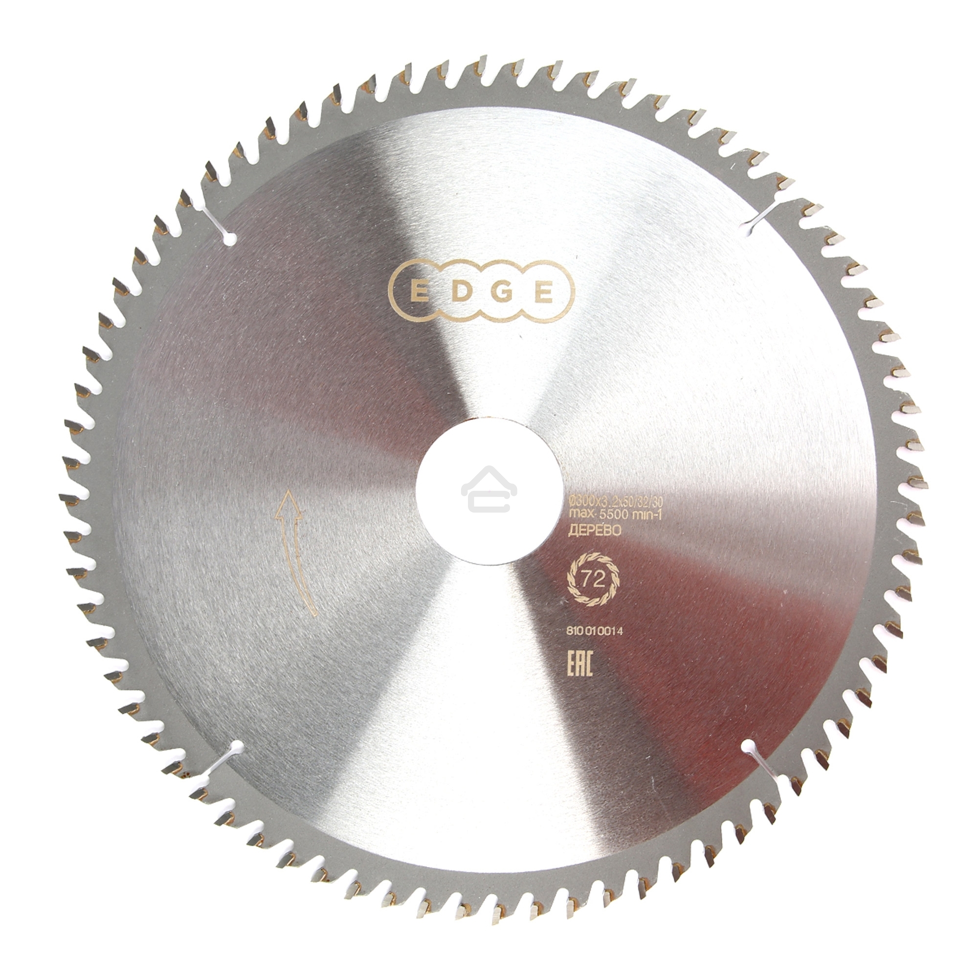 Диск пильный по дереву EDGE by PATRIOT 300x72x50/32/30 810010014
