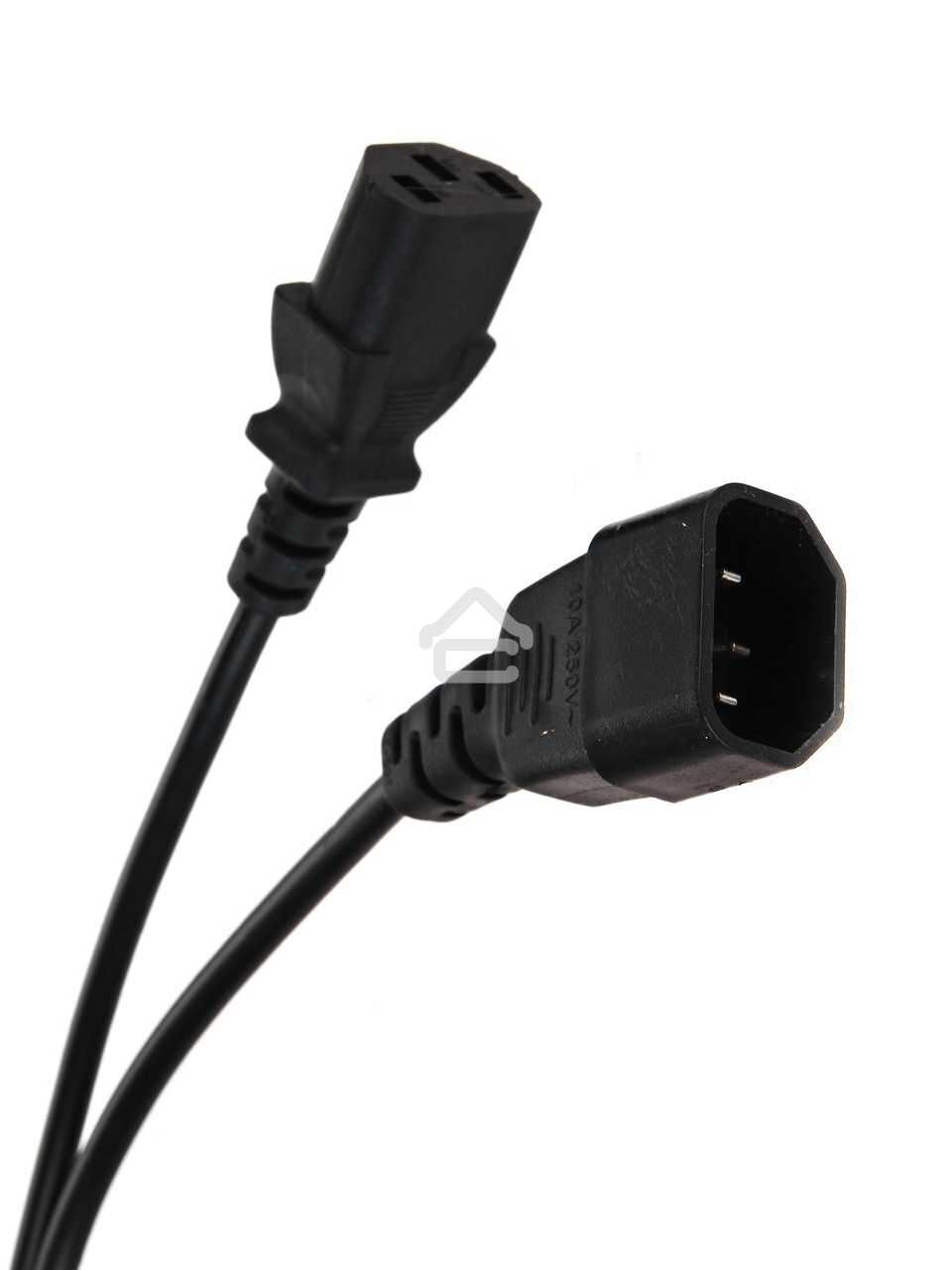 Кабель монитор - компьютер 1.8 м 220V (UPS -> устройство) VDE 3Gx0.5мм QUST(Aopen) ACE001-1.8м