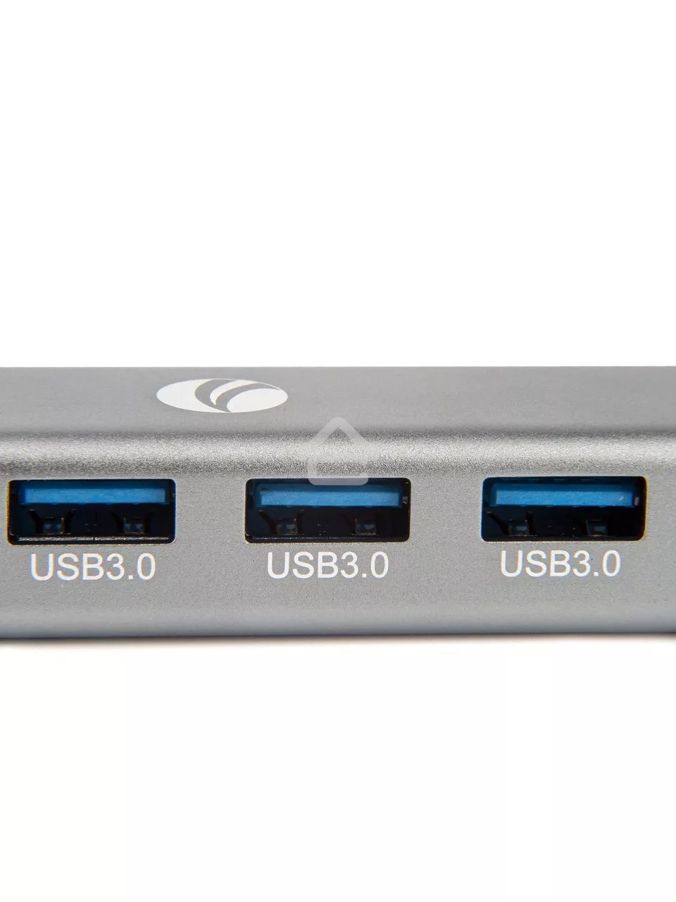 Кабель-концентратор USB 3.1 Type-Cm --> RJ-45+3port USB3.0(f) Aluminum Shell VCOM <DH311A>
