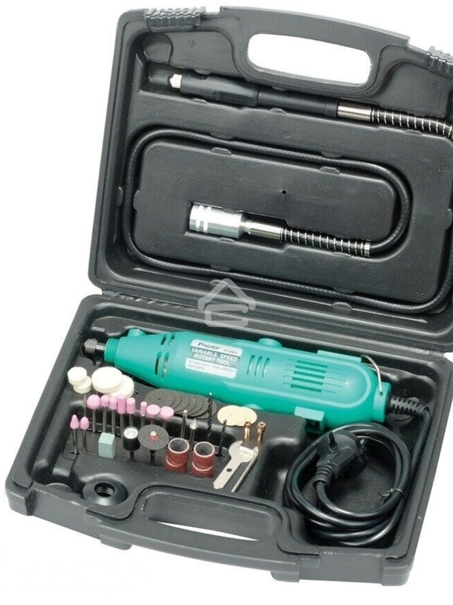 Дремель с набором насадок Pro'sKit PT-5501G