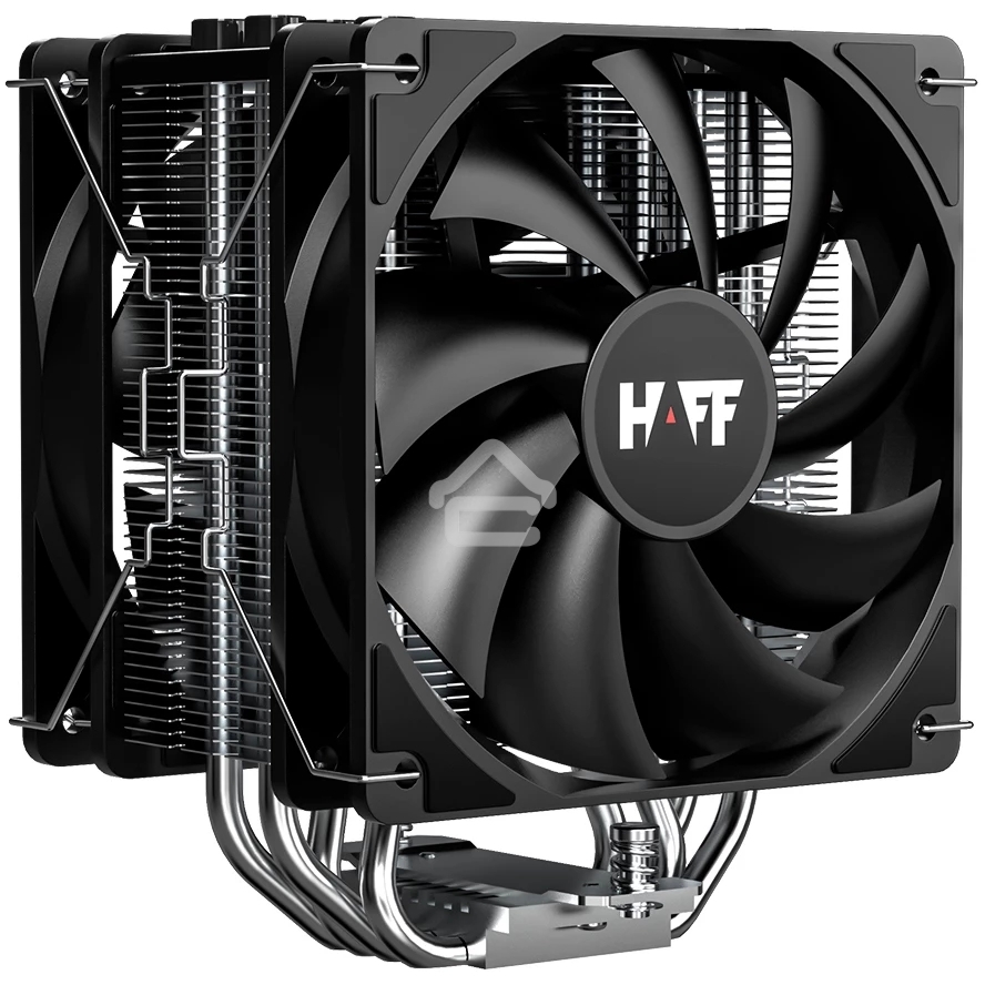 Кулер ID-Cooling SE-214-XT HAFF Eco Edition черный 120мм алюминий/медь 1800rpm 35.2db 4-pin 200W 150мм