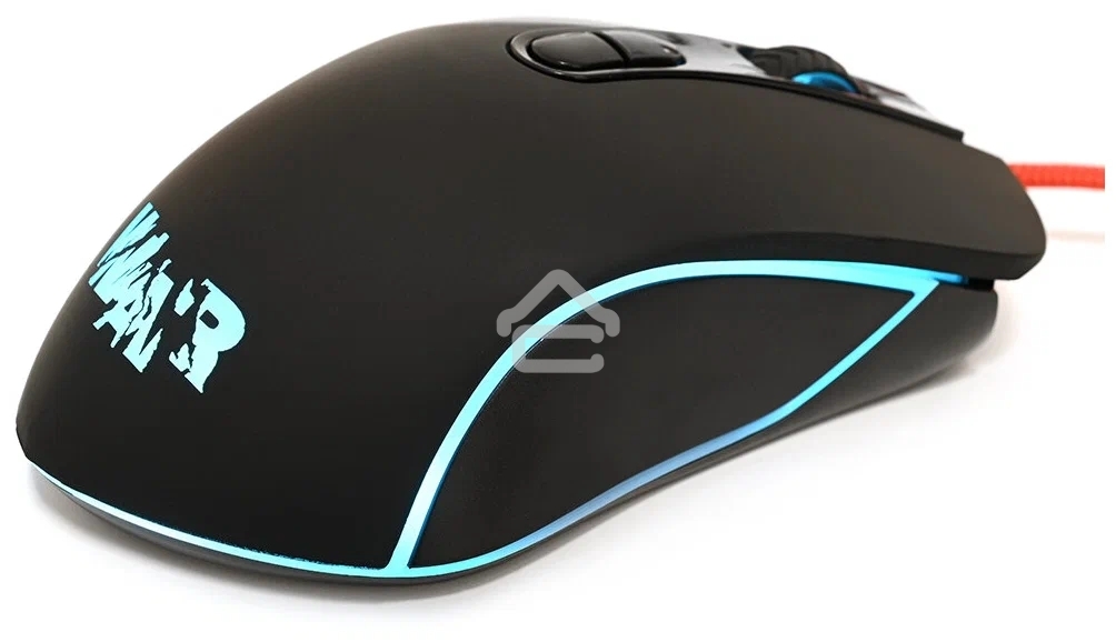 Игровой набор Qumo Wartime K51/M67, кл-ра проводная, 104+10 клавиш, подсветка RGB, мышь проводная, оптическая, RGB running, 1200/1600/2400/3200 dpi