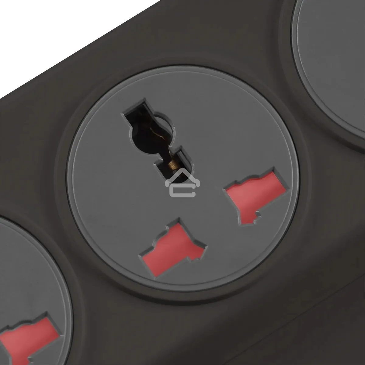 Сетевой фильтр Buro 500UNH-5-BG 5 м, 5 розеток, черный/серый, коробка