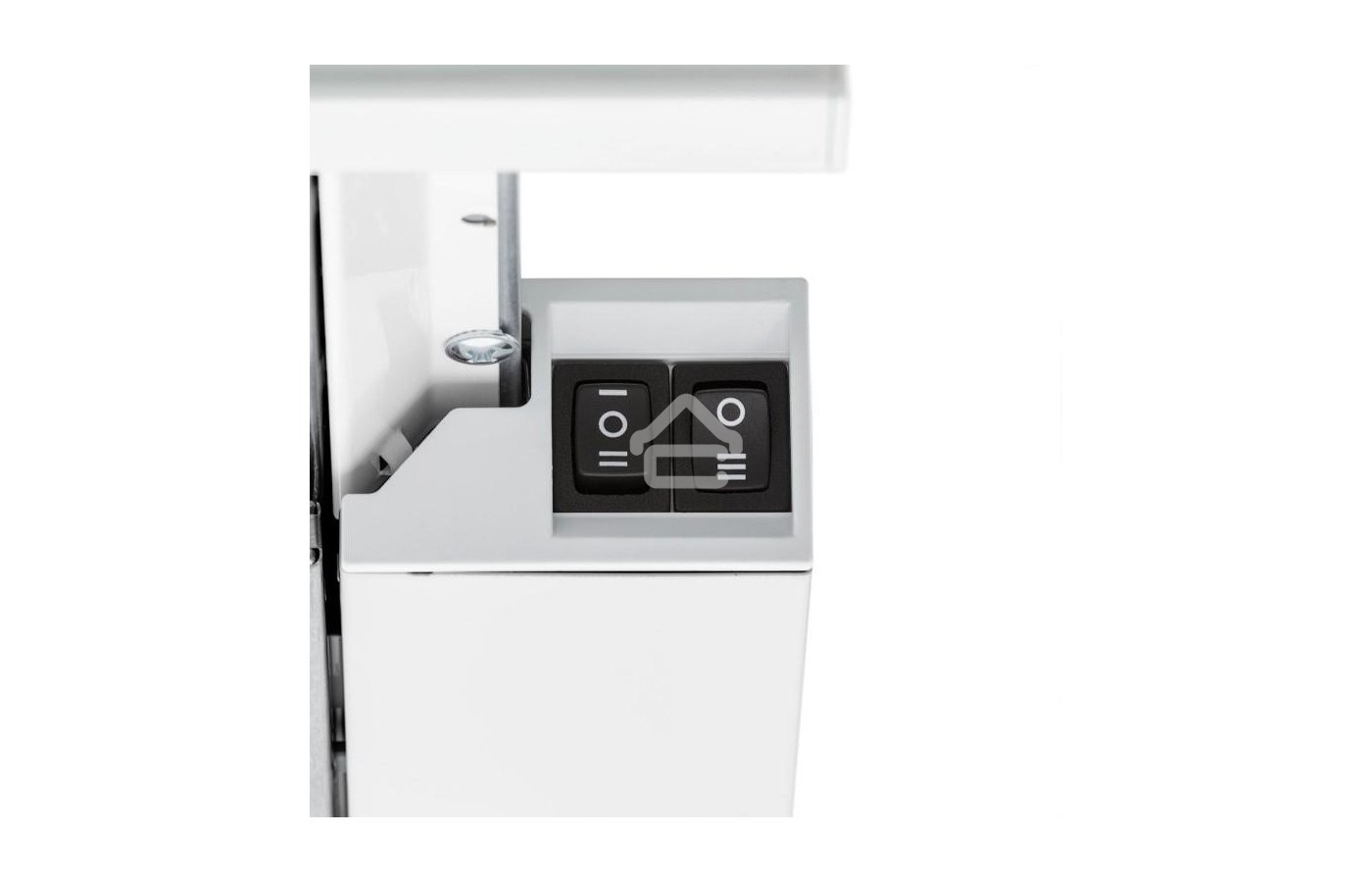 Вытяжка встраиваемая Krona Kamilla 600 AIR 2W белый, 60 см, 1066 куб. м/ч, 58 дБ