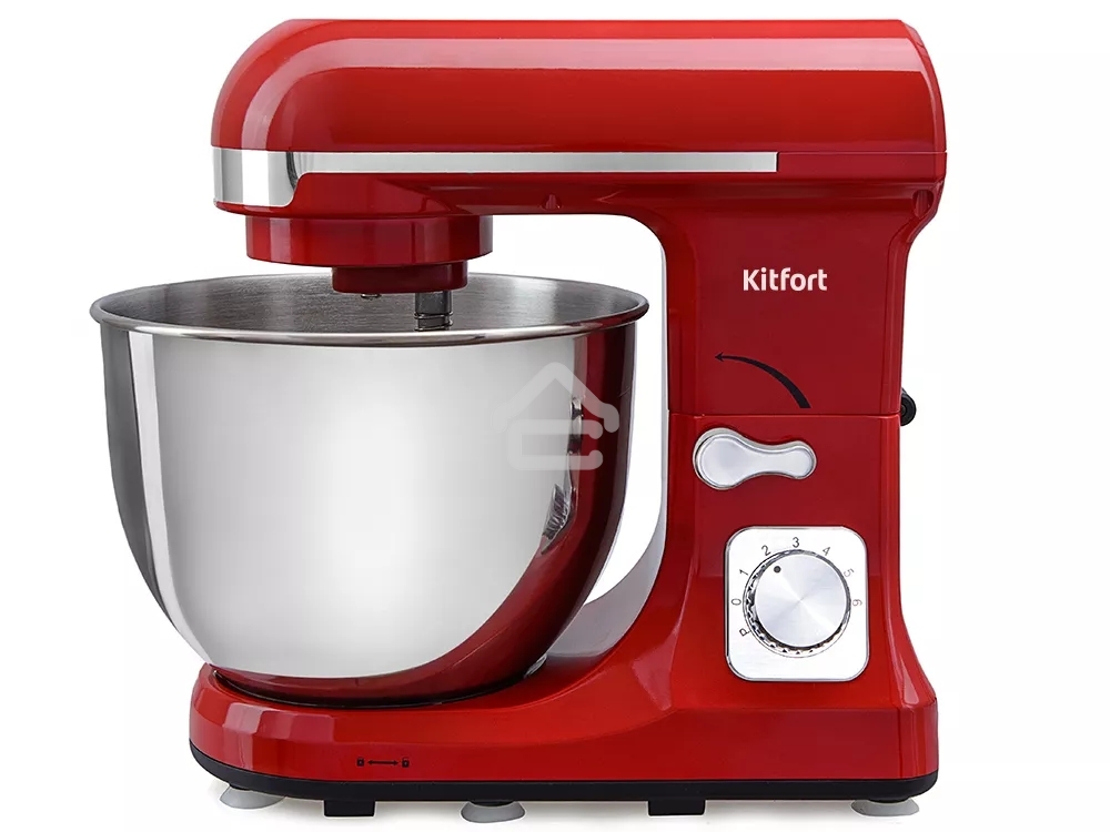 Миксер стационарный Kitfort КТ-1324-1 1000 Вт, красный