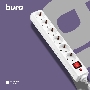 Сетевой фильтр Buro 600SH-16-1.8-W 1.8м (6 розеток) белый (коробка)