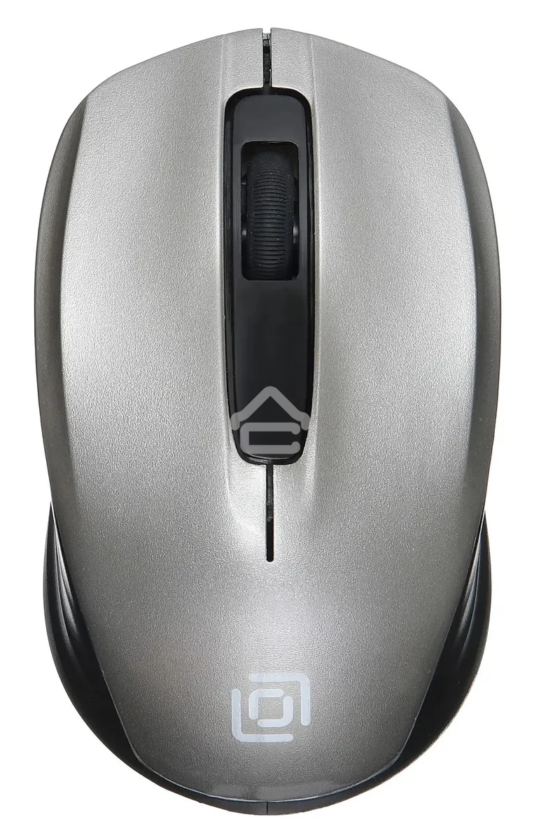 Мышь беспроводная Oklick 475MW черный/серый, 1200 dpi, радиоканал, USB, кнопки - 3