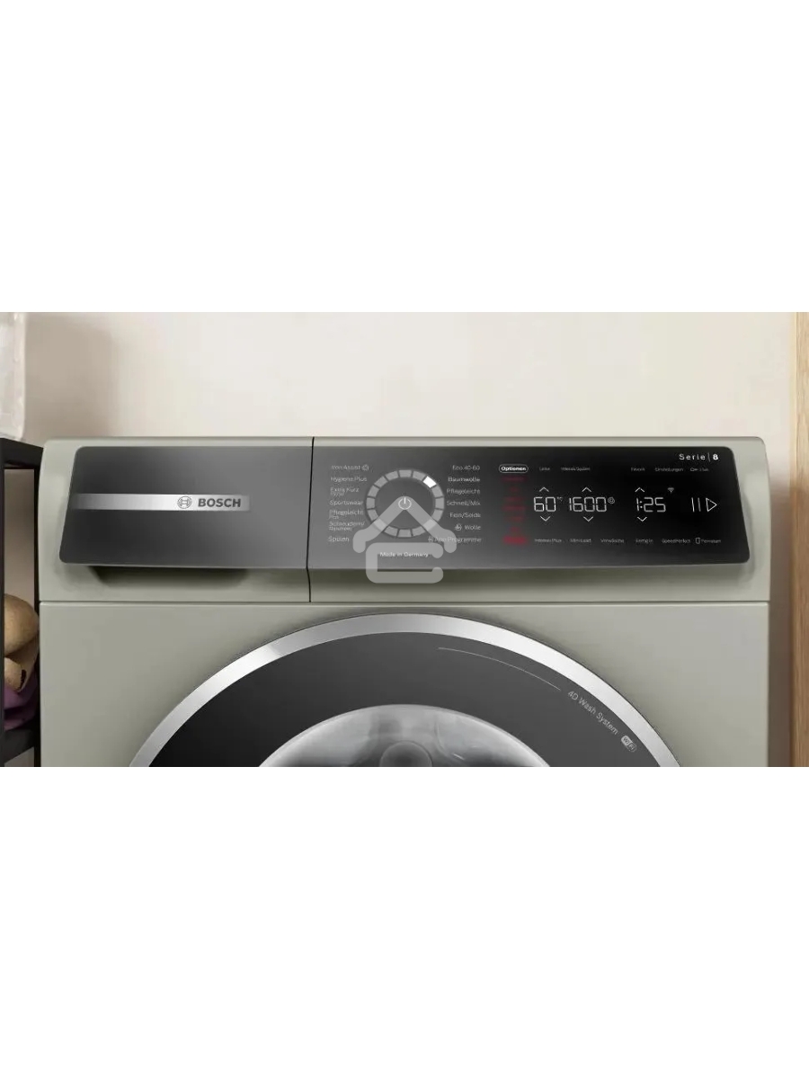 Стиральная машина Bosch 8-Series WGB2560XME серый, загрузка фронтальная 10 кг, 1600 об/мин., класс: А