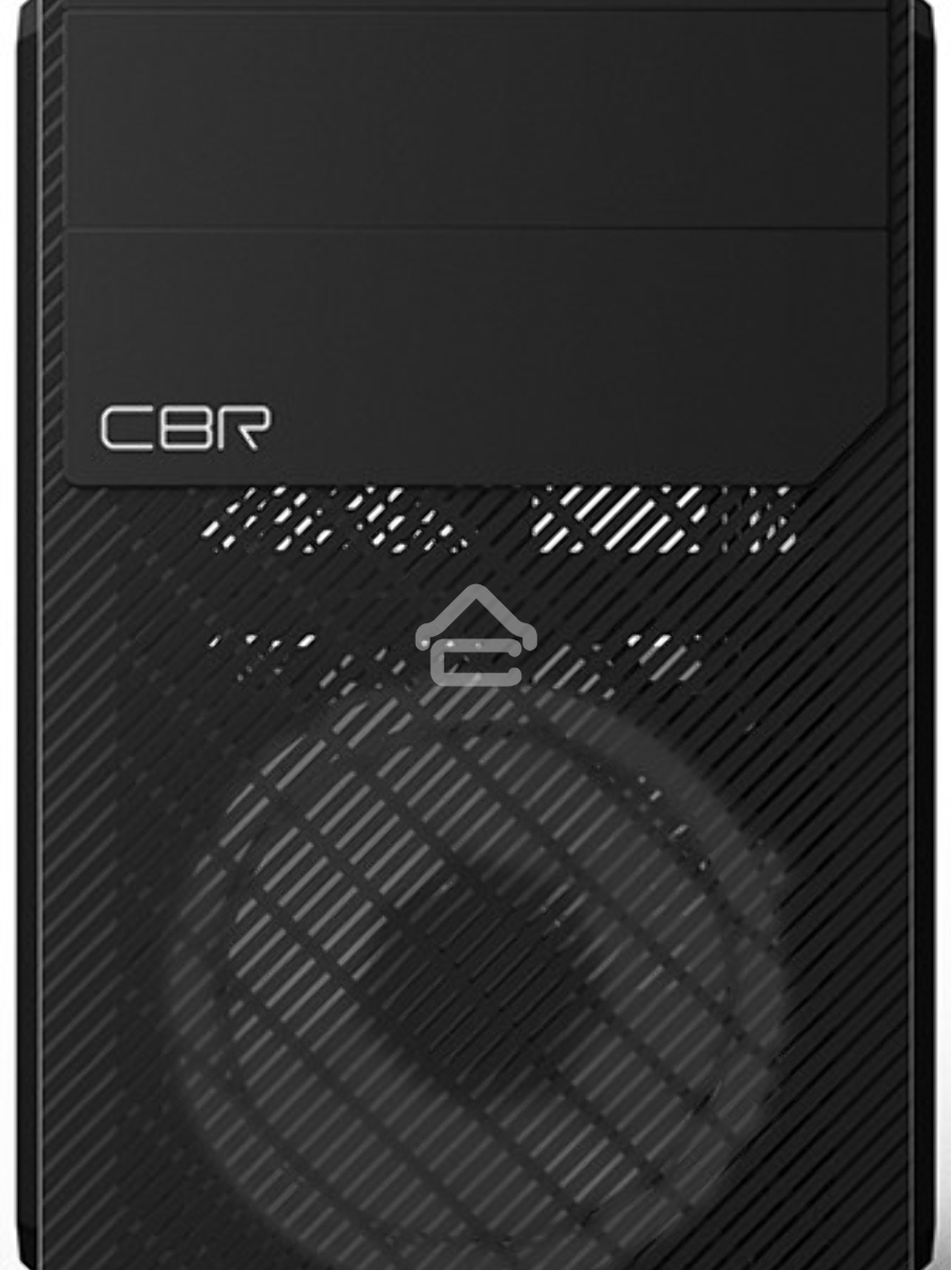 Компьютерный корпус mATX Minitower RD850, c БП PSU-ATX450-12EC, 2*USB 2.0, HD Audio+Mic, Black CBR PCC-MATX-RD850-450W