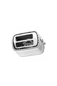 Тостер BRAYER BR2102 , 930 Вт, 7 реж, автодогр, размор, отмена, автоотключ,2 тоста одновр, съем.подд