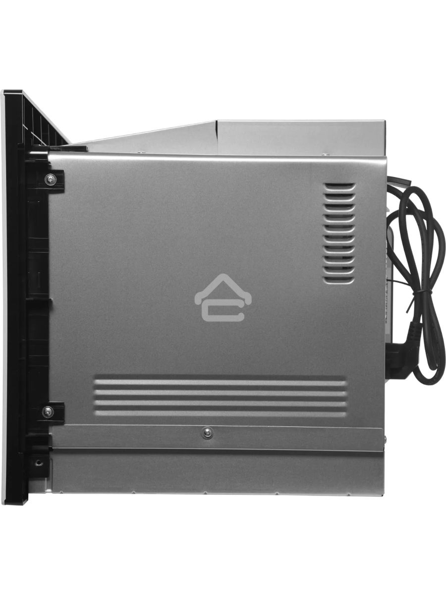 Микроволновая печь встраиваемая Domfy DM2540BW WG белый, 25 л, 900 Вт, переключатели - кнопки/поворотный мехинизм