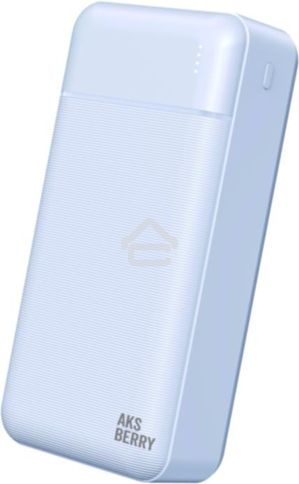 Внешний АКБ AKSBERRY E300 Epica быстрая зарядка 30000 mAh, белый