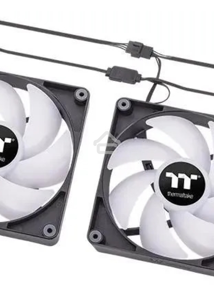 Вентилятор для корпуса Thermaltake CT120 Sync ARGB 120х120x25 черный 4-pin 25.8дБ (упак.:2шт) (CL-F149-PL12SW-A) Ret