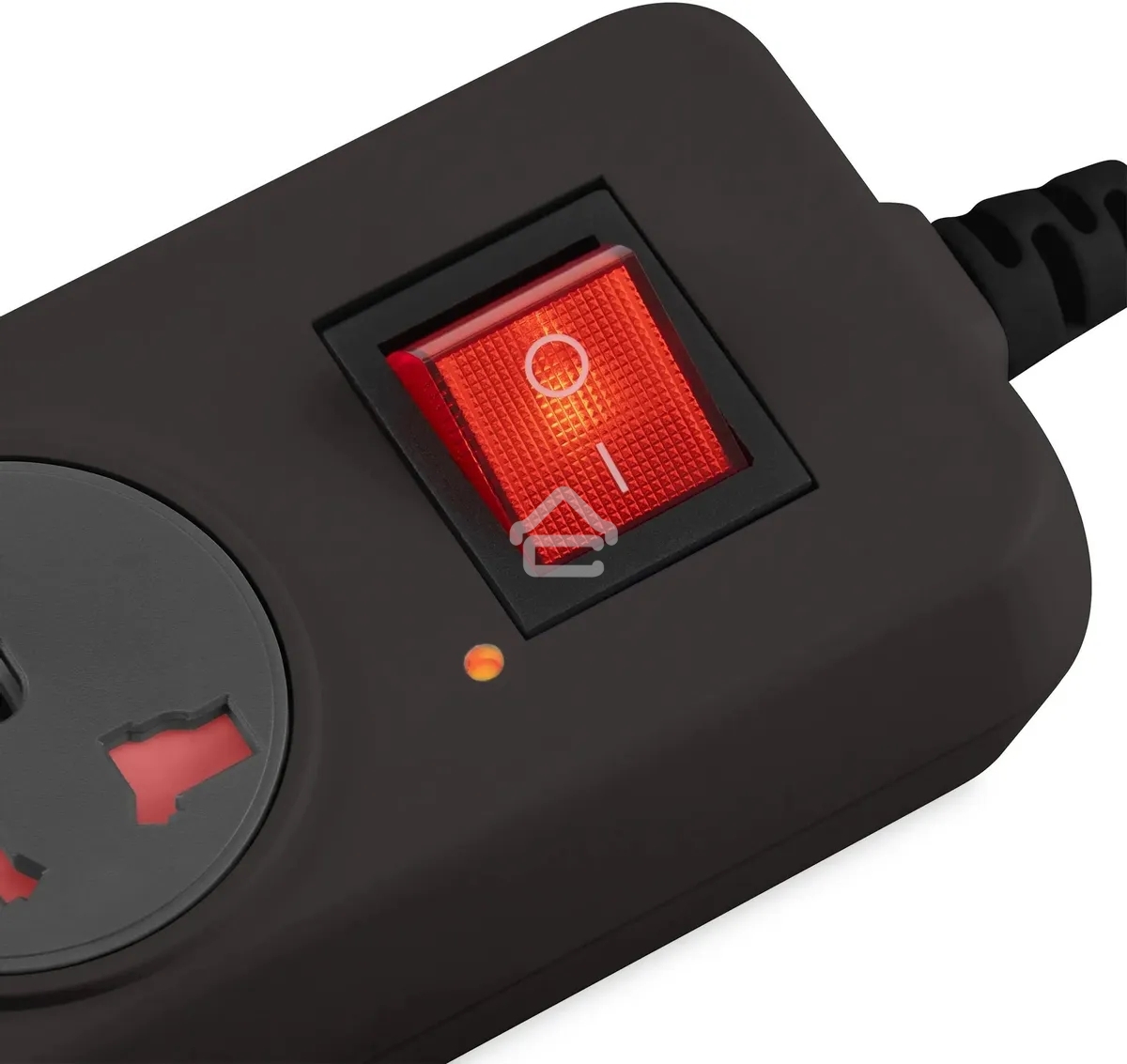 Сетевой фильтр Buro 500UNH-5-BG 5 м, 5 розеток, черный/серый, коробка