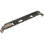 Кронштейн настенный тип К15.4 (300) с пластиковой вставкой (аналог BMS plus-FMS BH300)