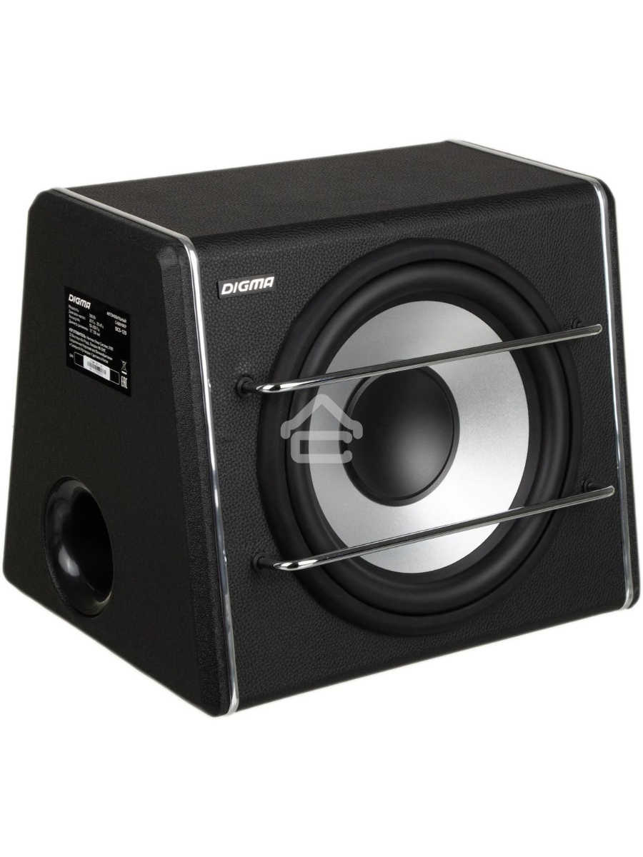 Сабвуфер автомобильный Digma DCS-120 300Вт активный (30см/12