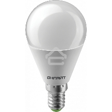 Лампа светодиодная ОНЛАЙТ 61965 OLL-G45-10-230-2.7K-E14