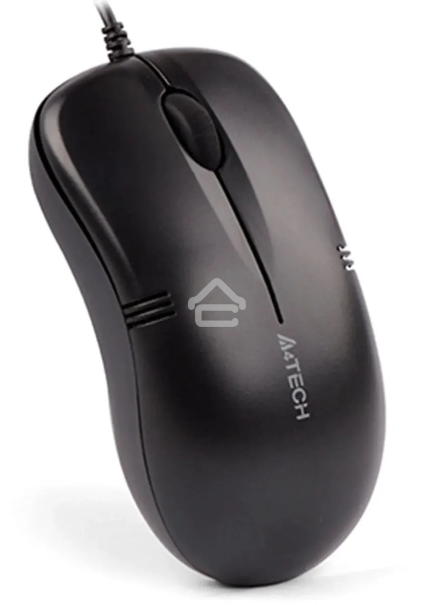 Мышь проводная A4Tech OP-560NUS черный, 1200 dpi, USB, кнопки - 3