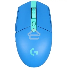 Мышь беспроводная Logitech G304 Lightspeed синий, 12000 dpi, радиоканал, USB, кнопки - 6