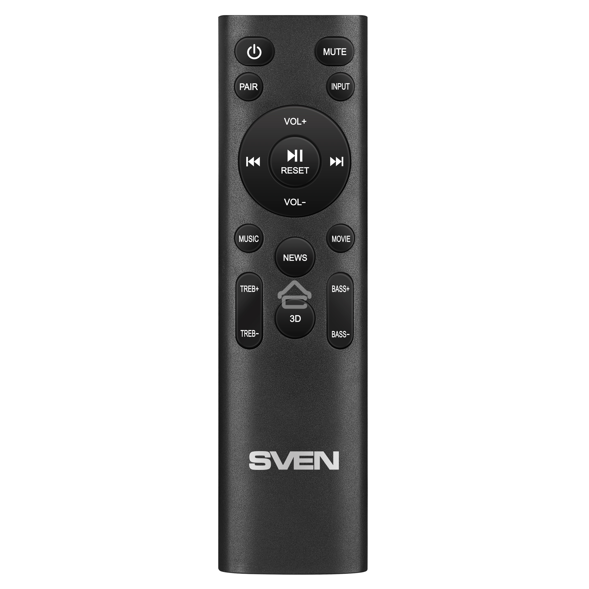 Саундбар SVEN SB-2400DD черный (Dolby Digital Plus, 2х80 + 240 Вт, Bluetooth, ПДУ, USB)