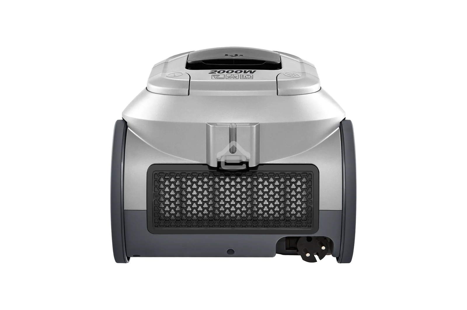 Пылесос LG VC5420NNTS серебристый/черный, 380/2000 Вт, уборка сухая, пылесборник контейнер 1.3 л