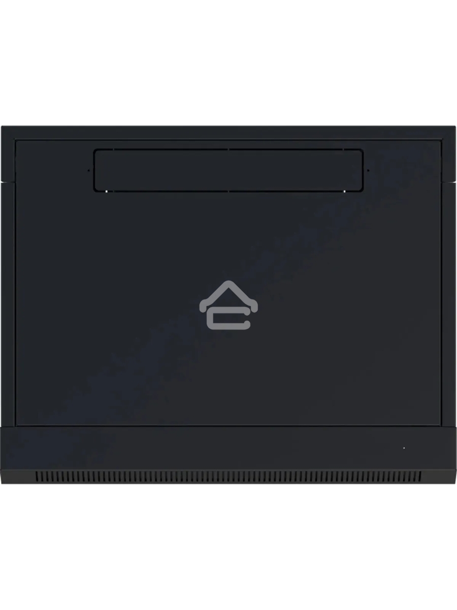 Шкаф коммутационный NTSS NTSS-W12U6045GS (NTSS-W12U6045GS-BL) настенный 12U 570x450мм пер.дв.стекл 60кг черный 350мм 22.2кг 220град. 635мм IP20 сталь