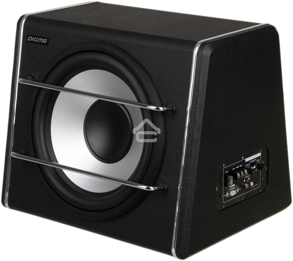 Сабвуфер автомобильный Digma DCS-120 300Вт активный (30см/12