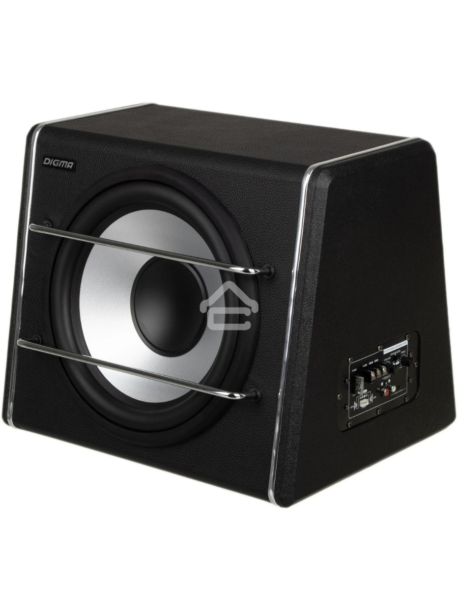 Сабвуфер автомобильный Digma DCS-120 300Вт активный (30см/12