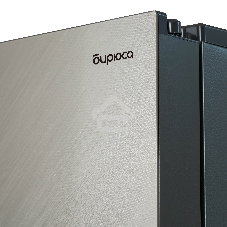 Холодильник Бирюса CD 496 TGG текстурированное бежевое стекло трехкамерный 334/162л морозилка снизу, No Frost, Side by Side