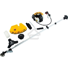 Триммер бензиновый Denzel DR-43, 43 см3, неразъемная штанга, состоит из 2 частей