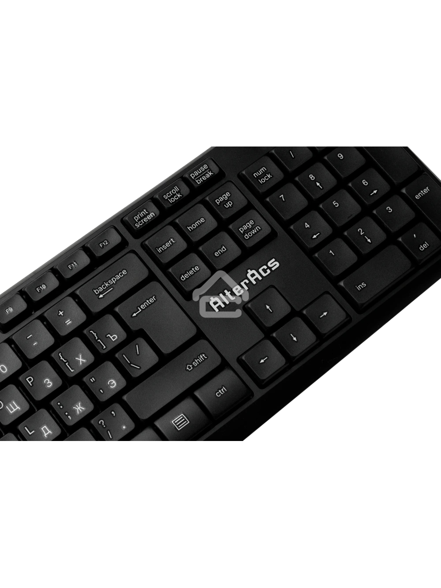 Беспроводная клавиатура AlterAcs K001-ORE Black