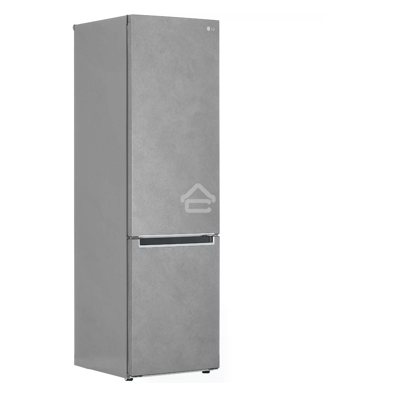 Холодильник LG GA-B509MCZL серый двухкамерный 277/107л морозилка снизу, No Frost