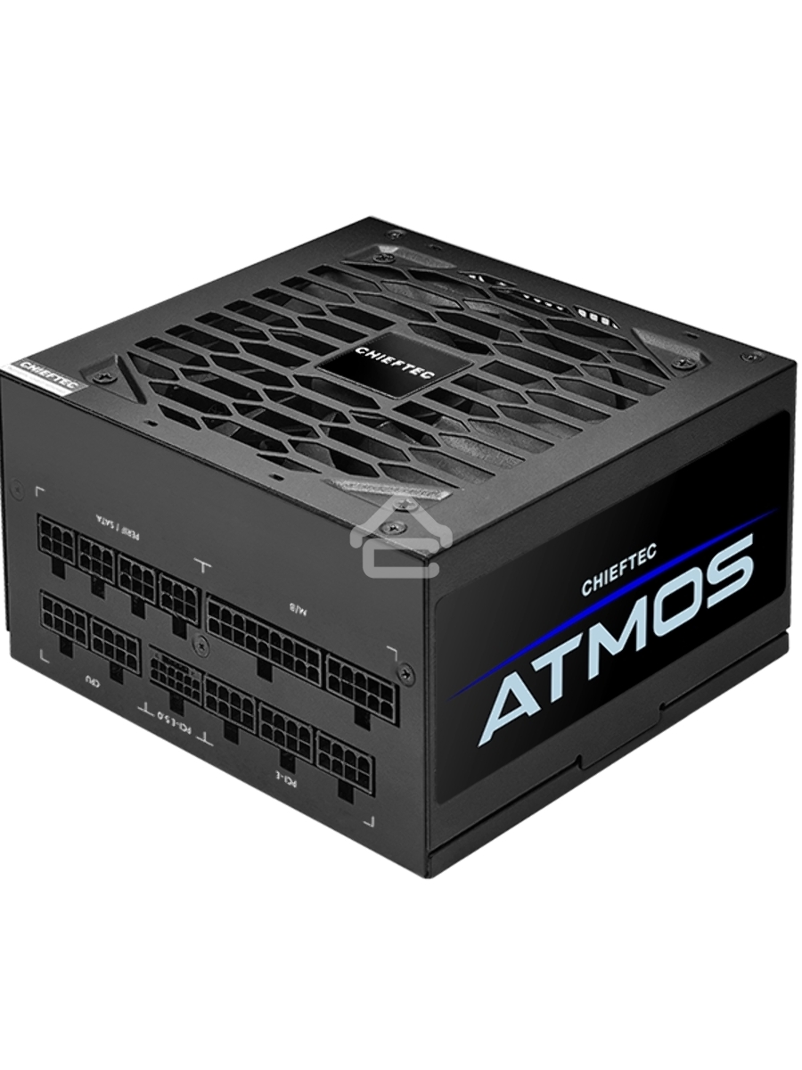 Блок питания Chieftec Atmos CPX-850FC, 850Вт, 80 PLUS Gold, 135мм, модульный, черный