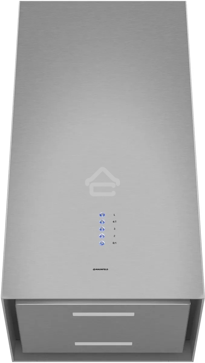 Вытяжка пристенная островная Maunfeld Bath Plus 402 нержавеющая сталь, 40 см, 1150 куб. м/ч, 52 дБ