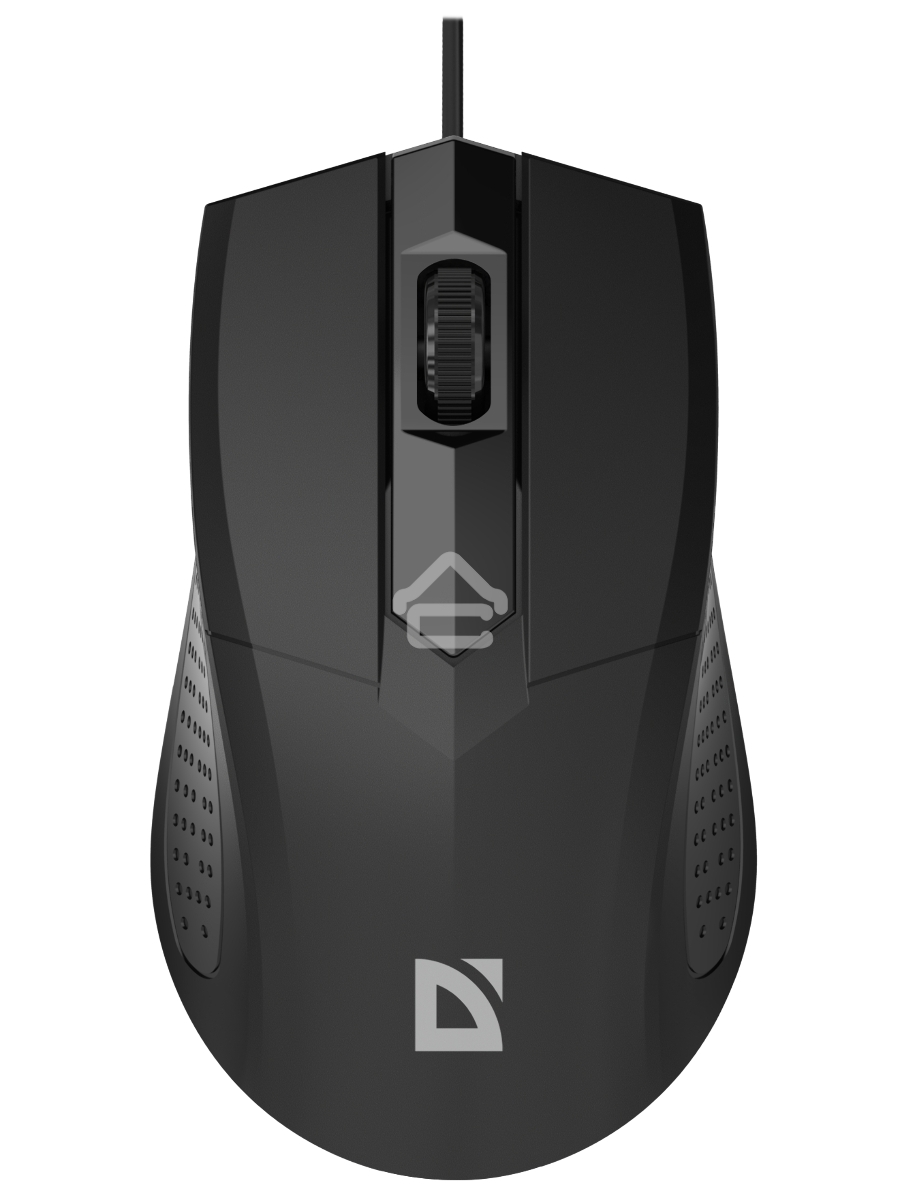 Мышь проводная Defender Optimum MB-270 черный, 1200 dpi, USB, кнопки - 3