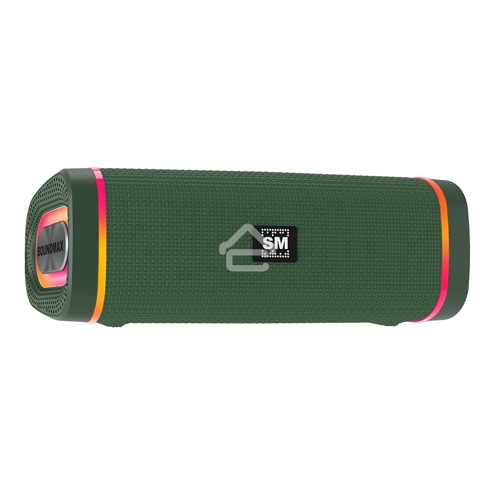 Портативная колонка SOUNDMAX SM-PS5019B зеленый