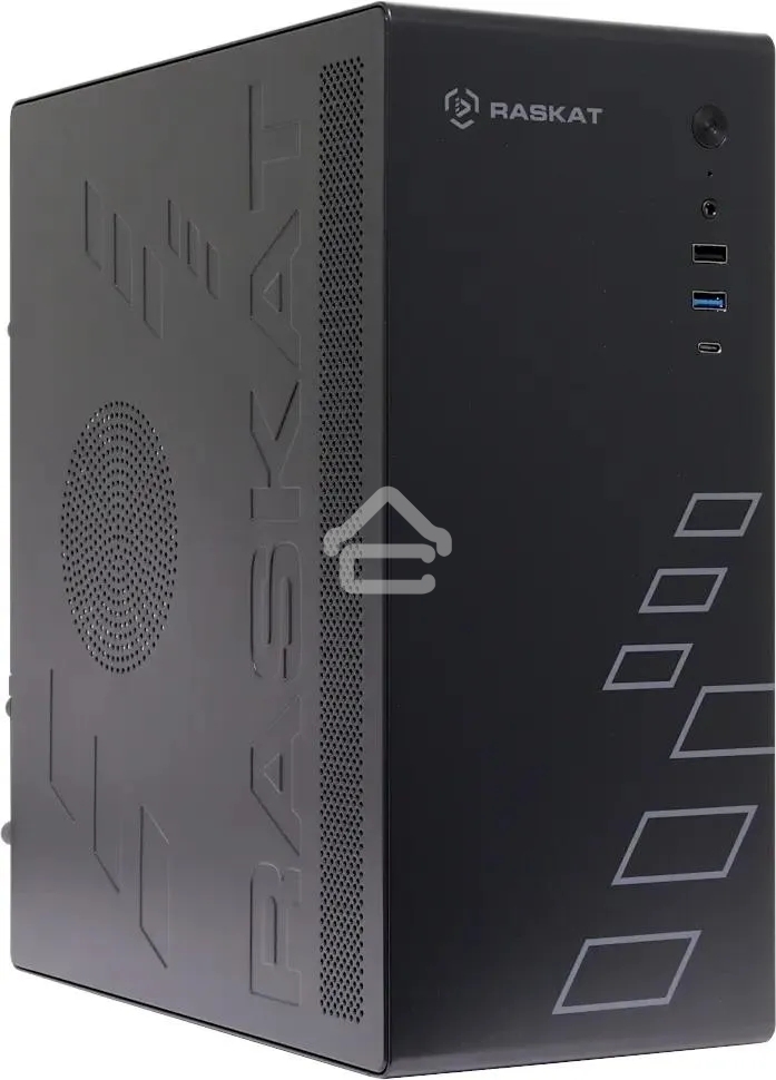 Компьютер Raskat Standart 500 (Intel Core i5 12400, RAM 16Gb, SSD NVMe 480Gb, no OS, kb+ms, черный)