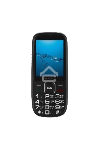 Мобильный телефон Maxvi B9 черный