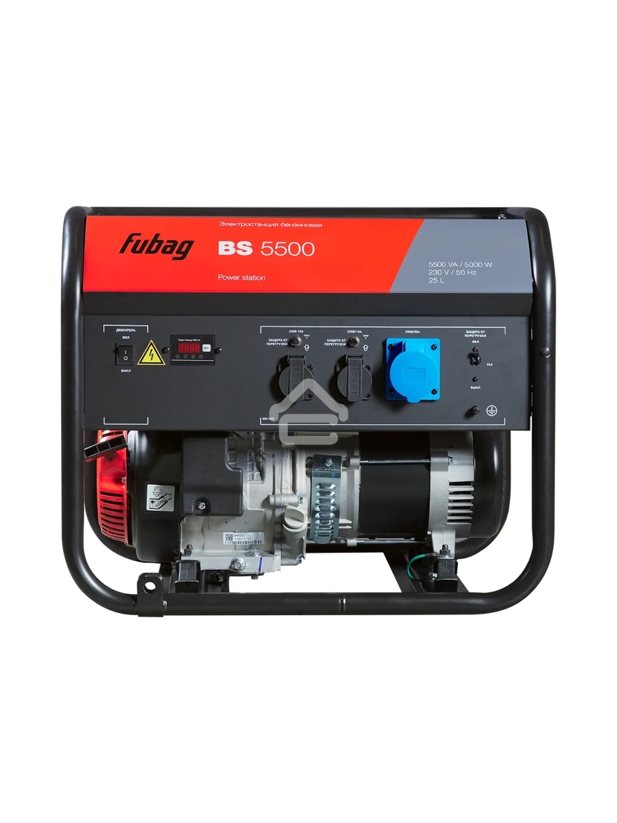 Электрогенератор бензиновый FUBAG BS 5500, 5 кВт, 78 дБ, 82 кг