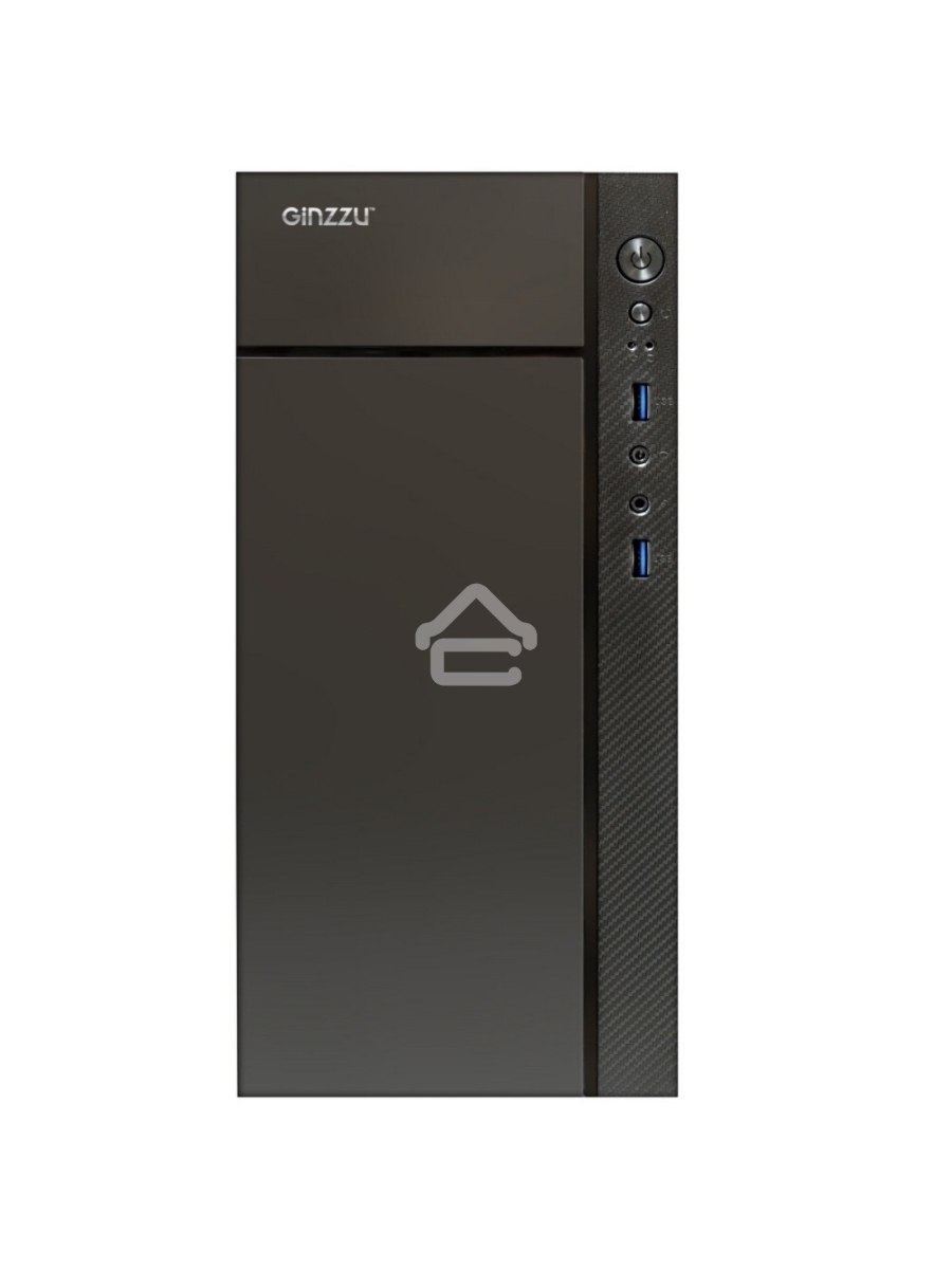 Компьютерный корпус Ginzzu B250 2*USB 3.0,AU w/o PSU