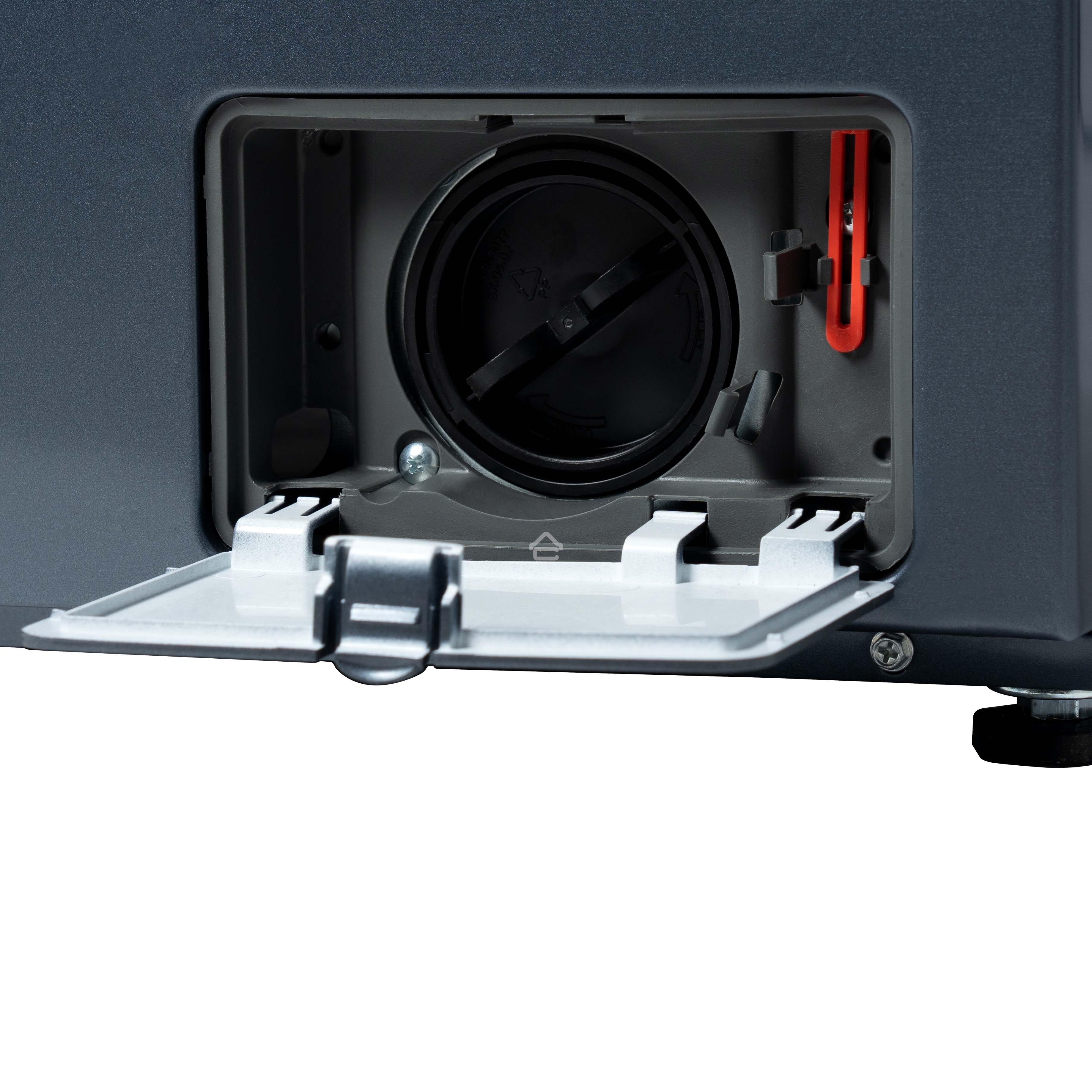 Стирально-сушильная машина Бирюса WMD-SM812/03 W перламутровый синий, загрузка фронтальная 8 кг, 1200 об/мин, класс: А+++